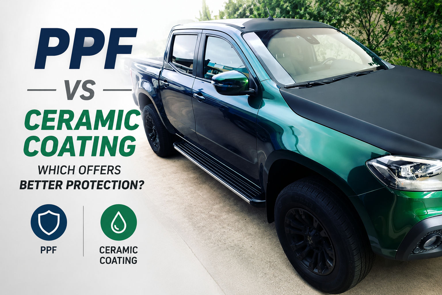 Paint Protection Film vs Ceramic Coating