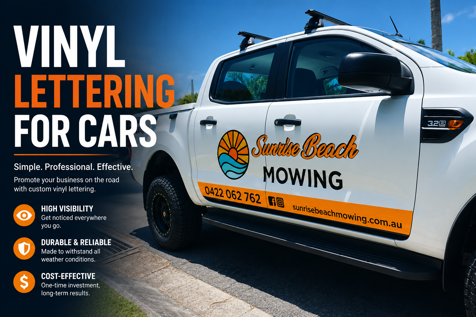 Vinyl Lettering